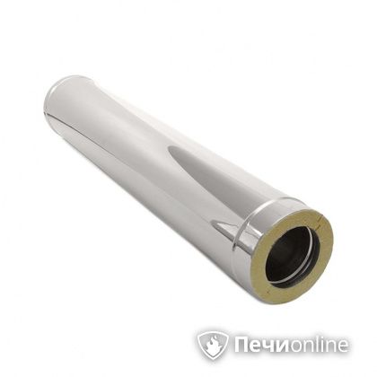 Сэндвич труба Теплов и Сухов Труба Термо L=1000 ТТ-Р 430-0.5/430-0.5  D120/180