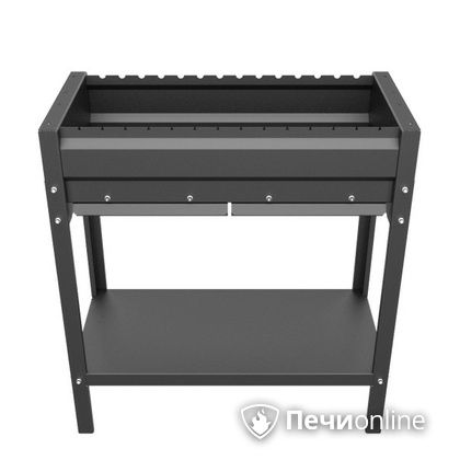 Гриль мангал Grillver Редлайнер Стандарт Эйр решетка из нержавеющей стали