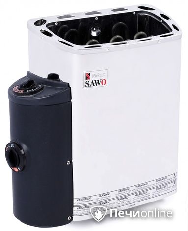 Электрокаменка для сауны Sawo Mini MN-30NB-Z со встроенным пультом управления