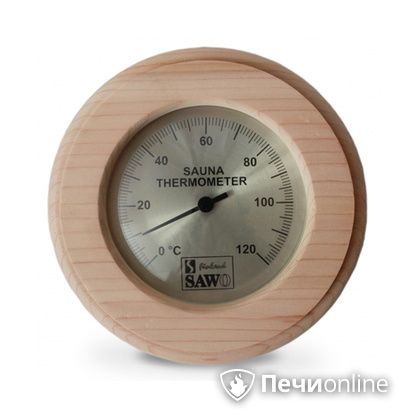 Термометр Sawo Термометр 230-TD Круглый со стеклом кедр