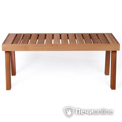 Мебель для сауны Sawo 523-D лавка деревянная 1200 мм кедр