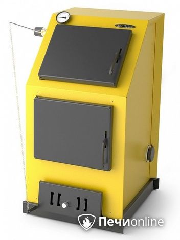 Твердотопливный котел TMF Оптимус Автоматик 20кВт АРТ под ТЭН желтый
