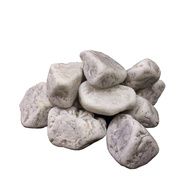 Камни для бани Огненный камень Кварц шлифованный отборный 10 кг ведро