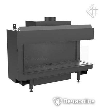 Газовая топка Kratki Leo/P/100/NG правая 10 кВт